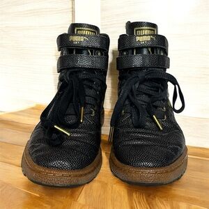 Puma Sky Hi Bball Men’s Black Sneakers